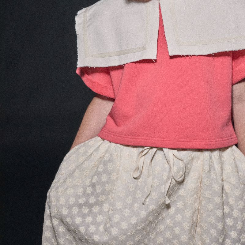 Spring Skirt - Cream