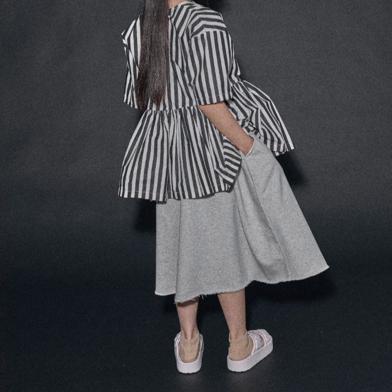 Wander Skirt - Grey Melange