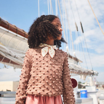 Popcorn Sweater - Prairie Rose
