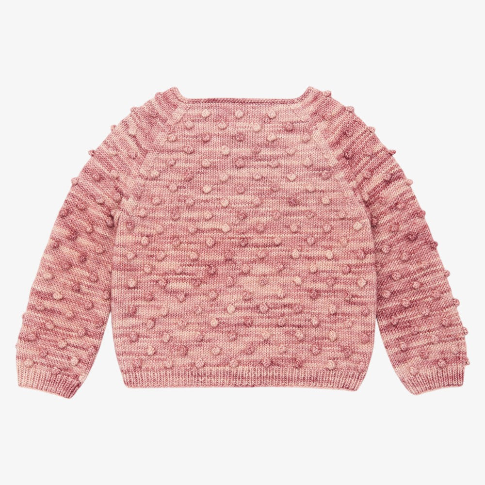 Popcorn Sweater - Prairie Rose