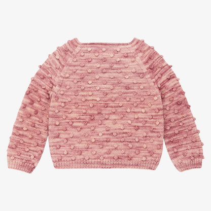 Popcorn Sweater - Prairie Rose