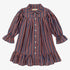 Ingrid DRess - Raisin Stripe