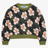 Flower Print Sweatshirt - Pink