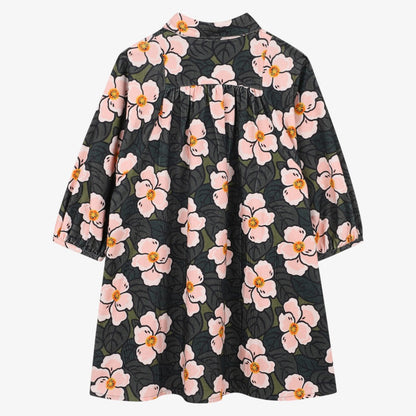 Flower Print Dress - Pink