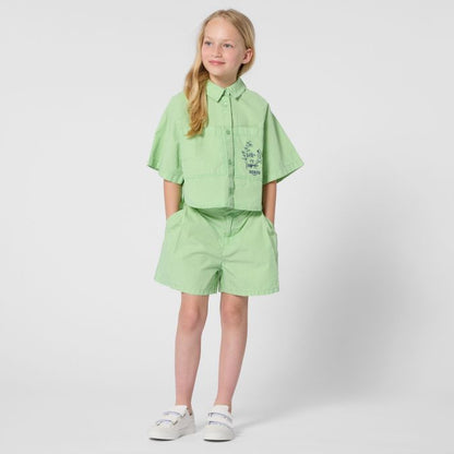Patched Pocket Shirt - Green