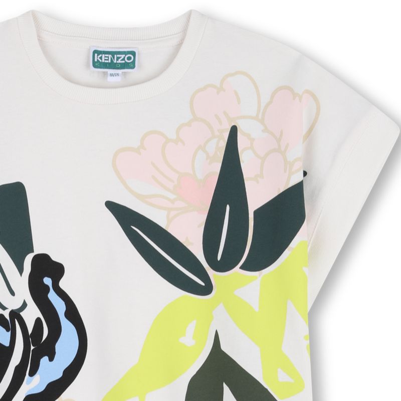 Printed Dress - Off White