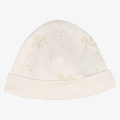 Design Footie With Bib - Off White