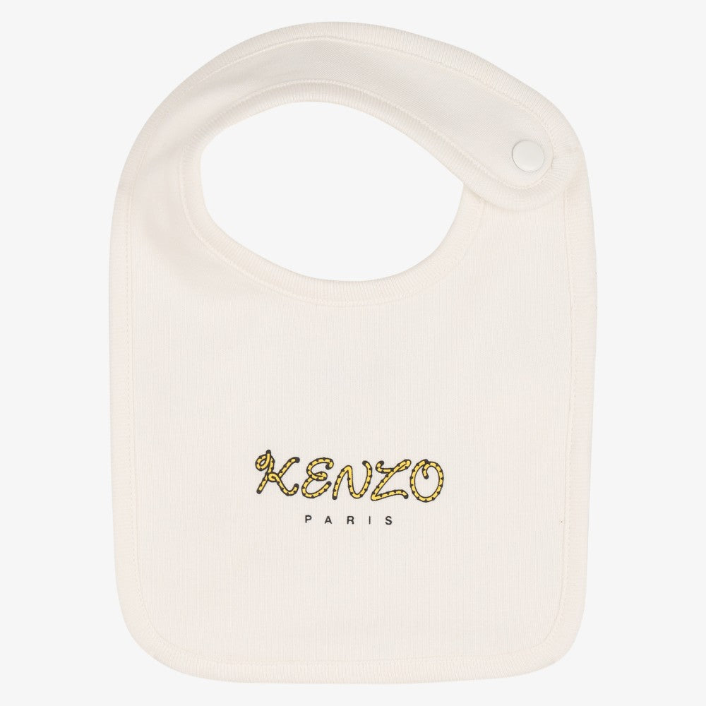 Design Footie With Bib - Off White
