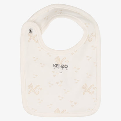 Design Footie With Bib - Off White