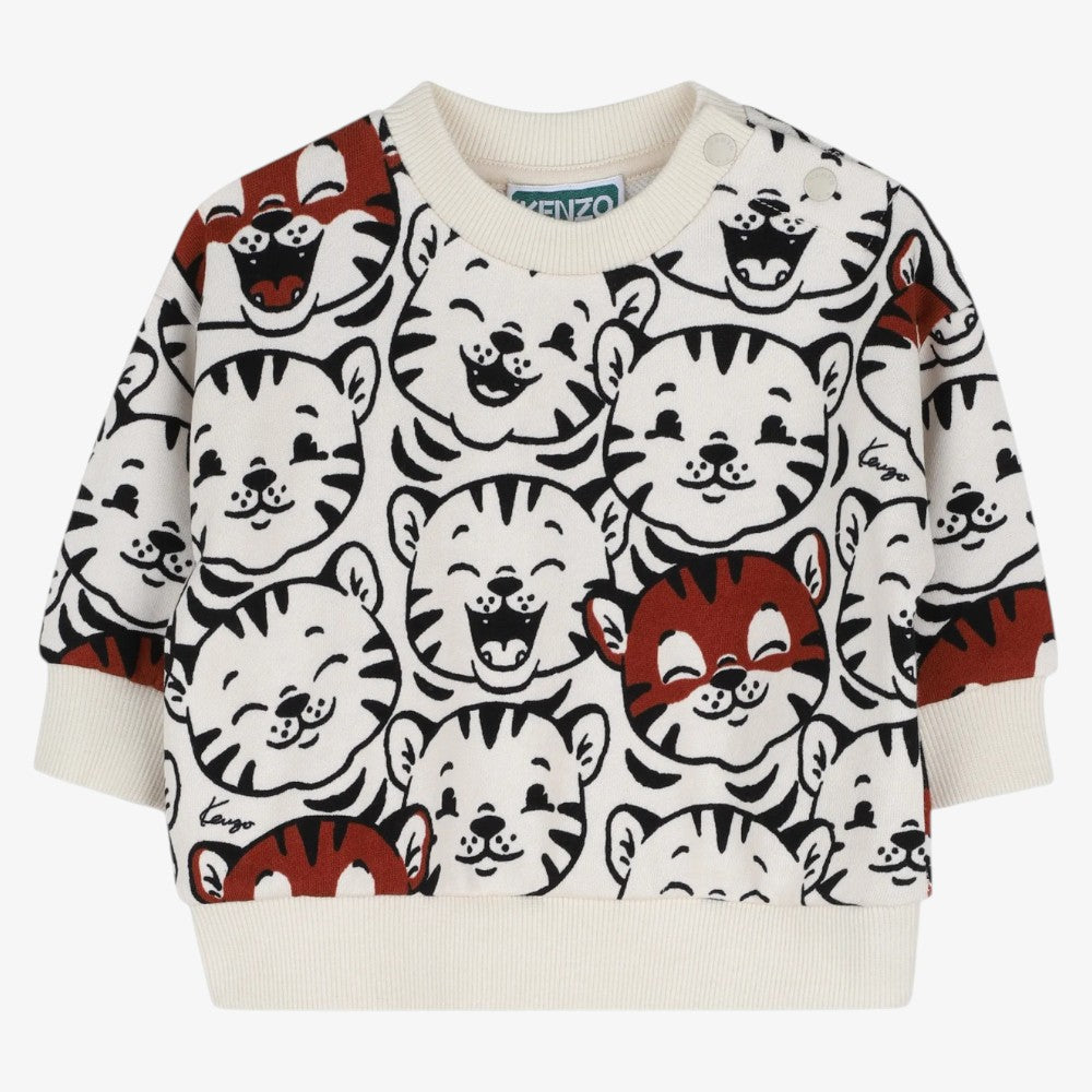 Tiger Sweatshirt - Sand