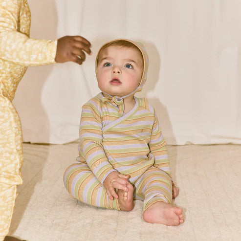 Wrap 3 Piece Set - Avenue Stripe