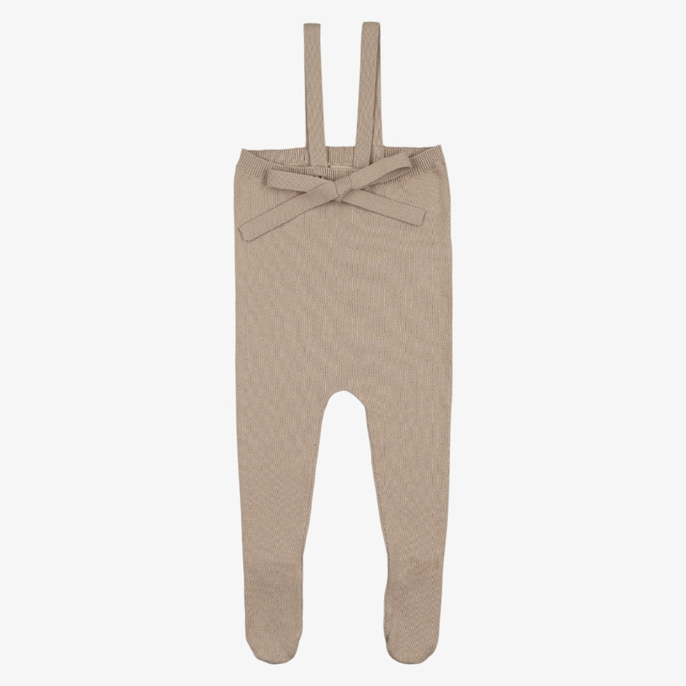 Tied Overalls - Taupe