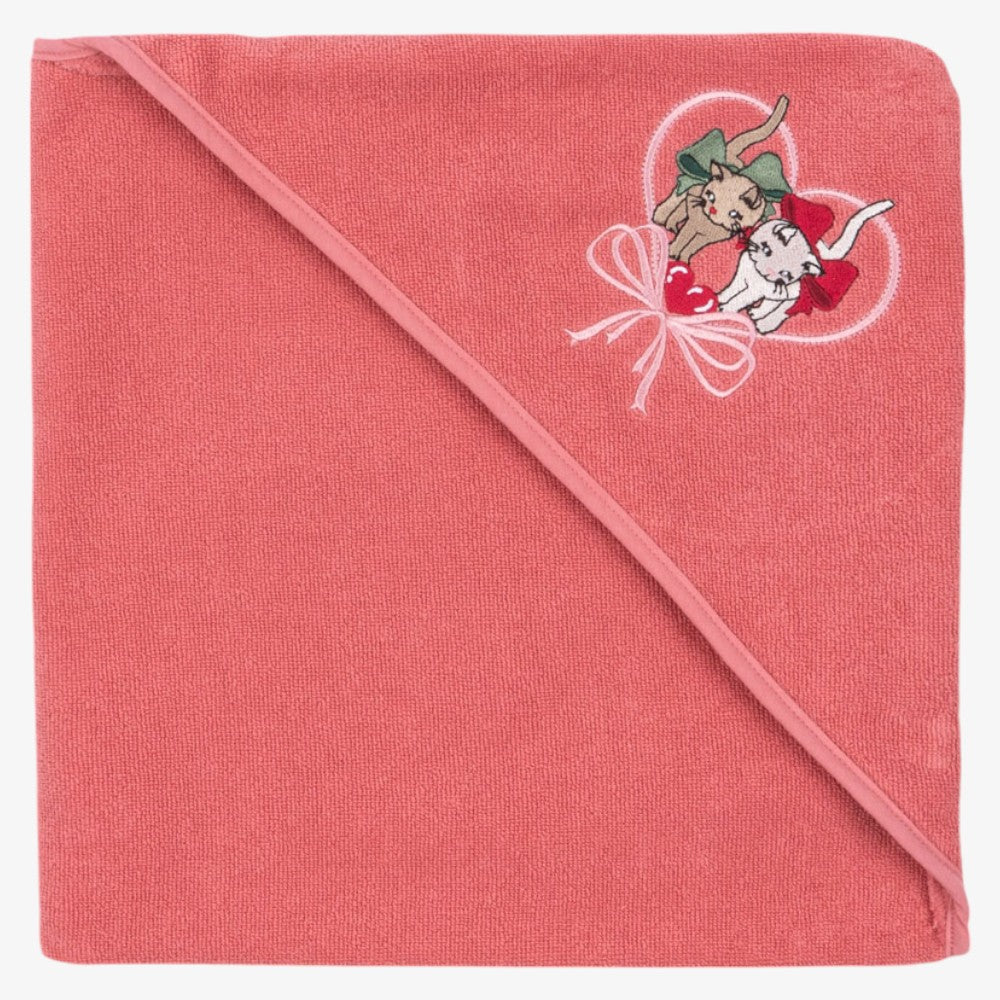 Terry Towel - Flamingo Plume
