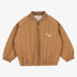 Juno Sequin Bomber - Tobacco Brown