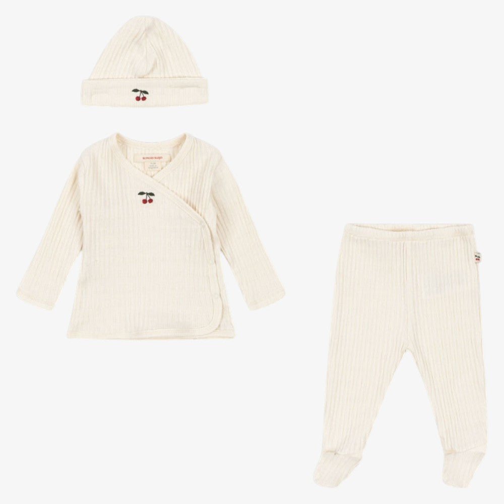 Nia Wrap 3 Piece Set - Cherry