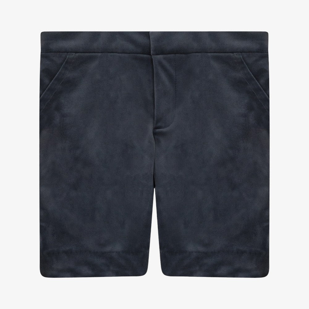 Velvet Bermuda - Dark Grey