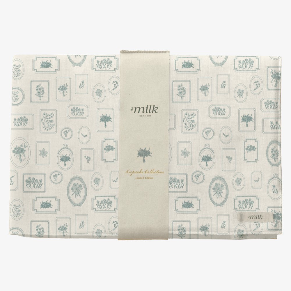 MUSLIN SWADDLE - Blue
