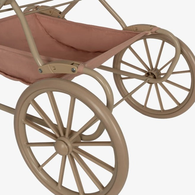 Doll Carriage - Mahogany Rose