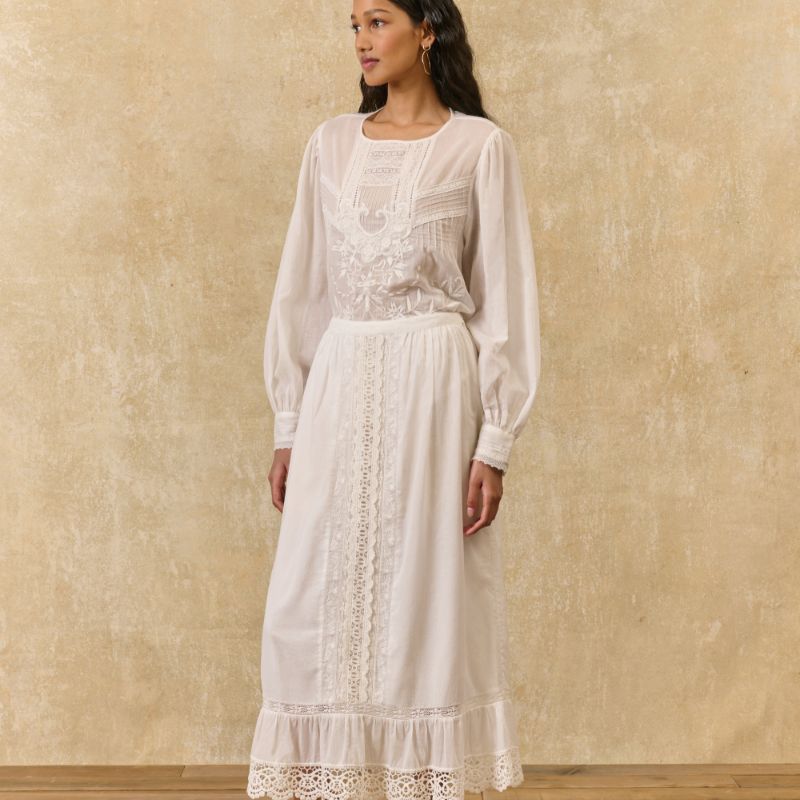 Isore Skirt - White