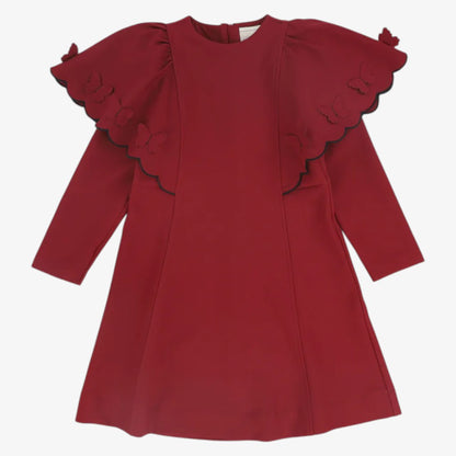 Butterfly Dress - Red/blk