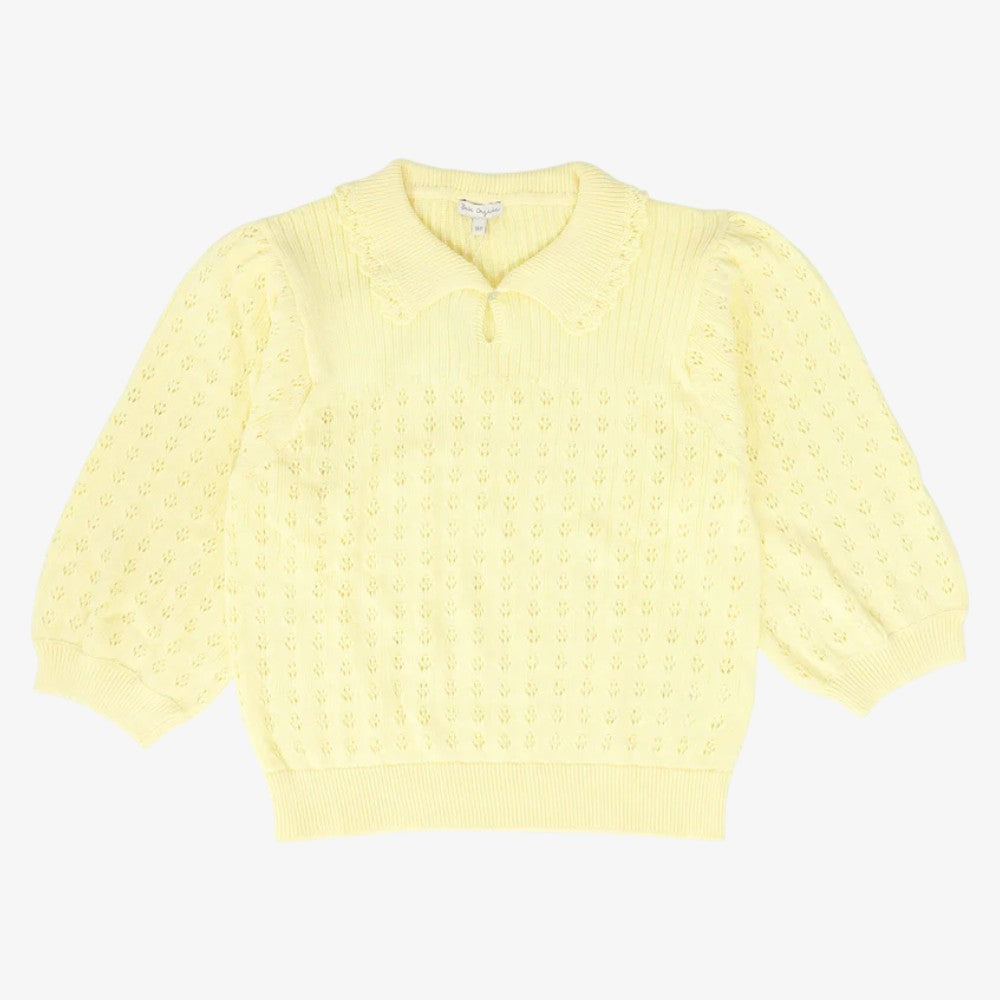 Special Knit Sweater - Butter Yellow