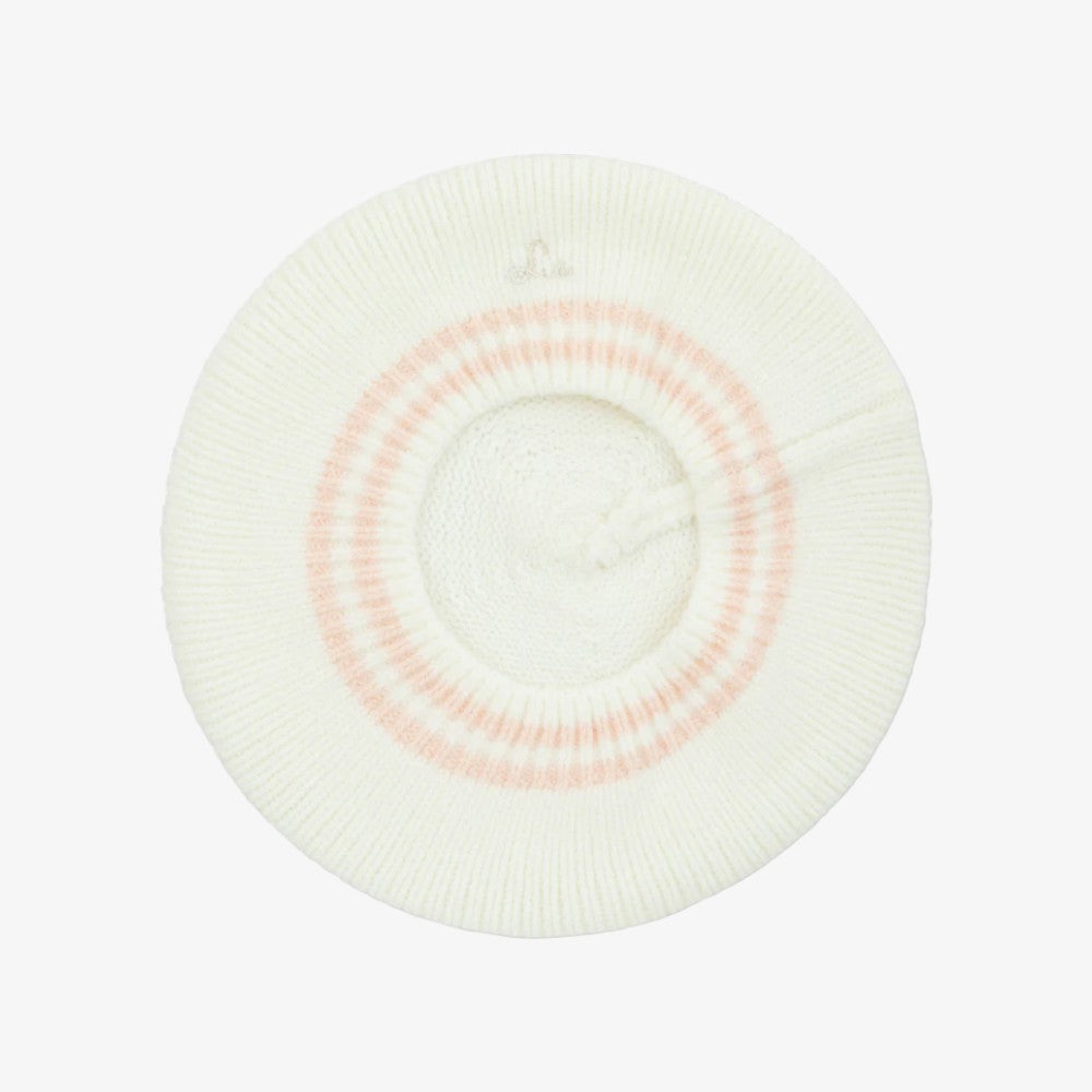 Knit Beret - Cream