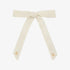 Cherry Embrd Bow - Cream