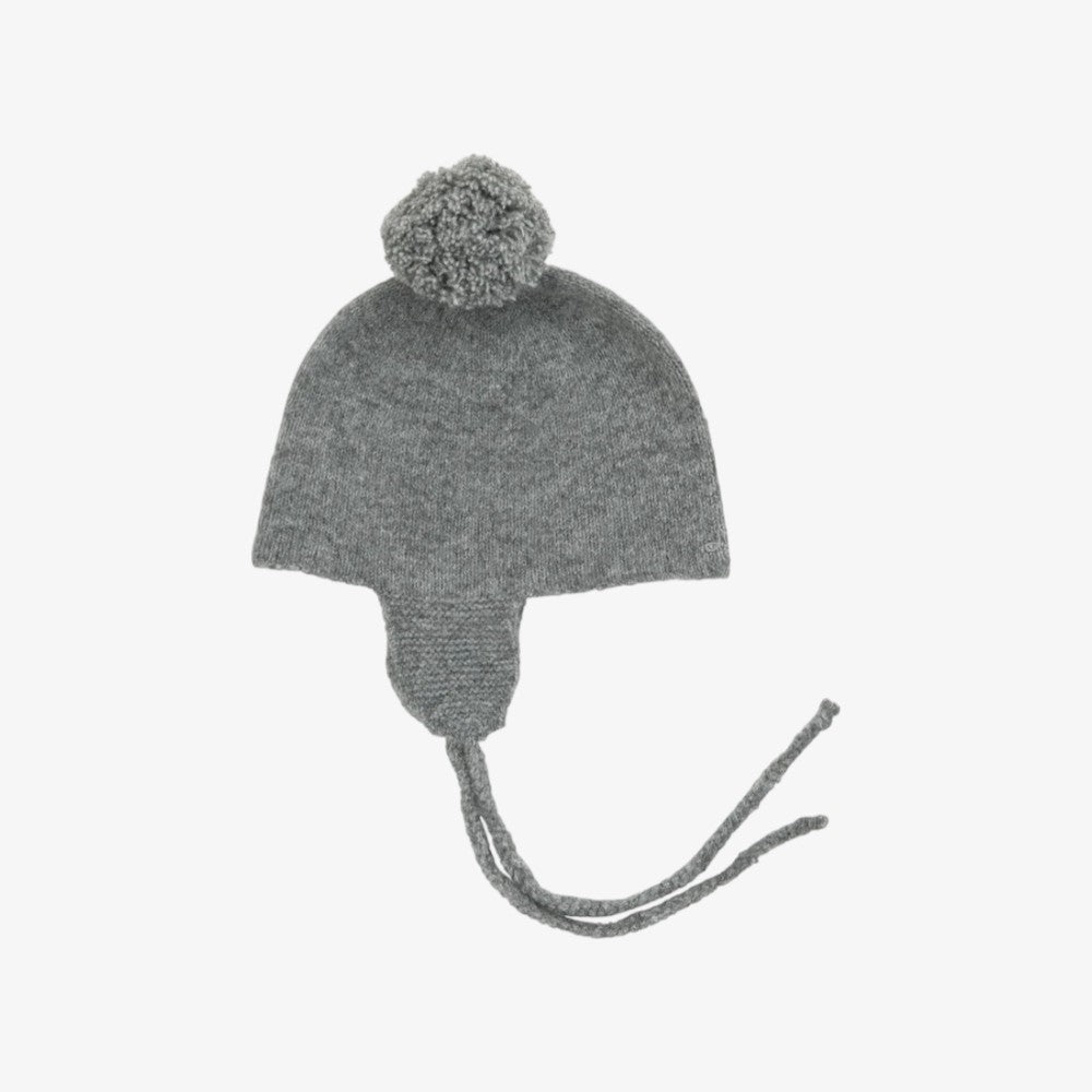 Cashmere Bonnet - Dark Grey