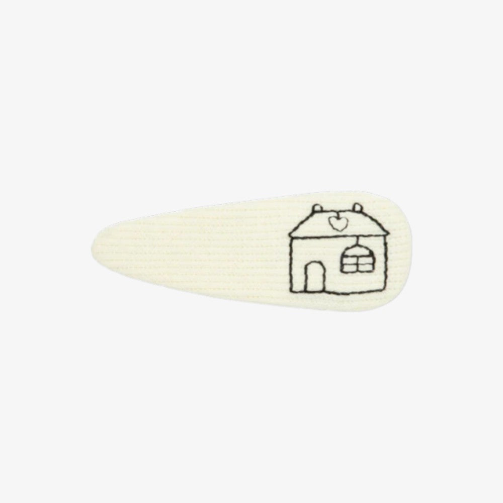Village Round Clip 2PK - Cream