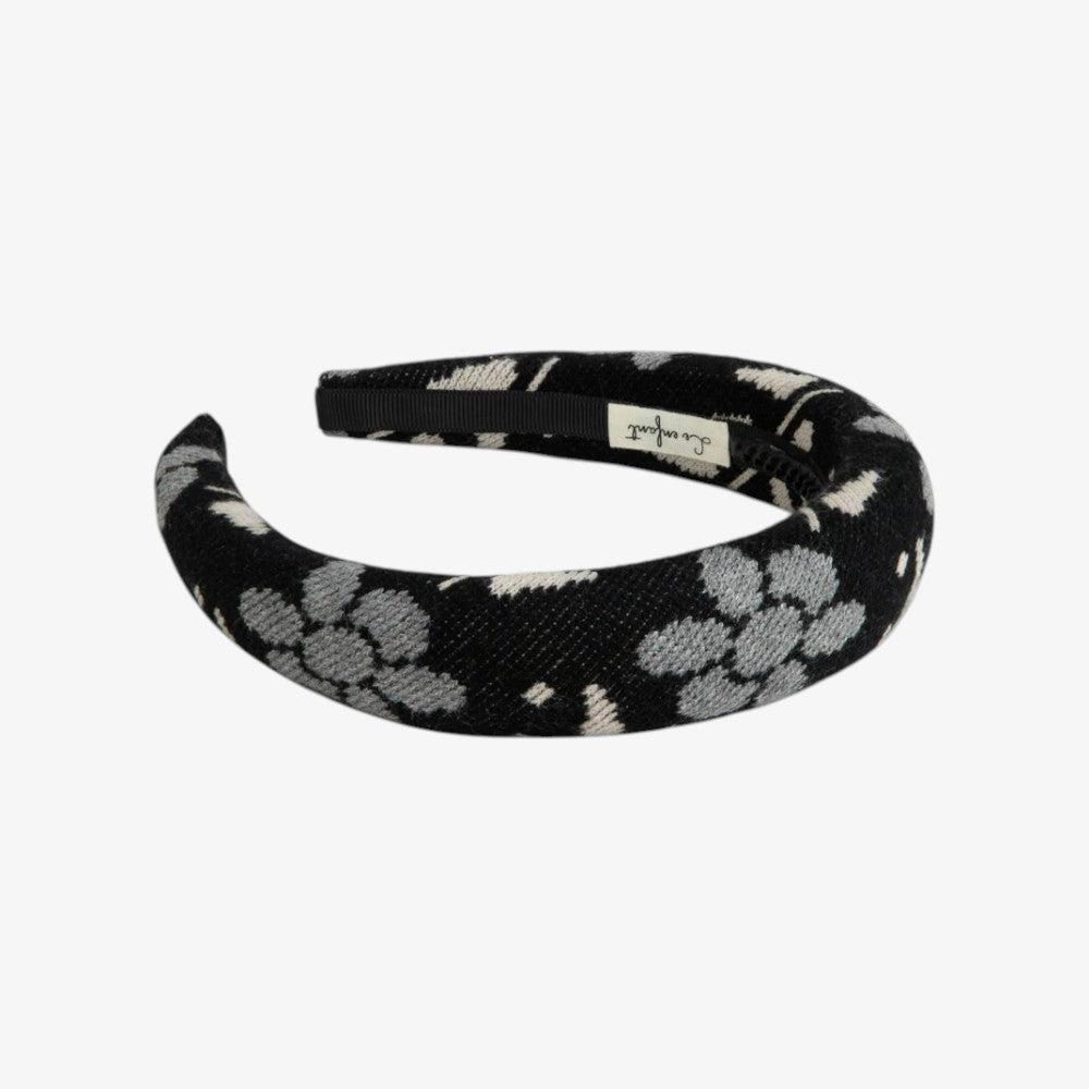 Printed Headband - Black
