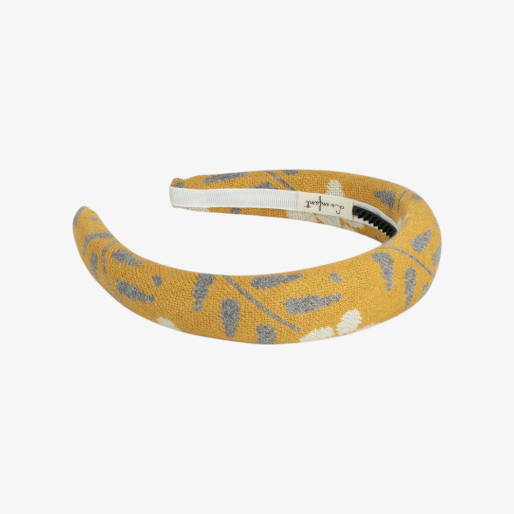 Printed Headband - Yellow