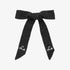 Embroidered Bow - Grey
