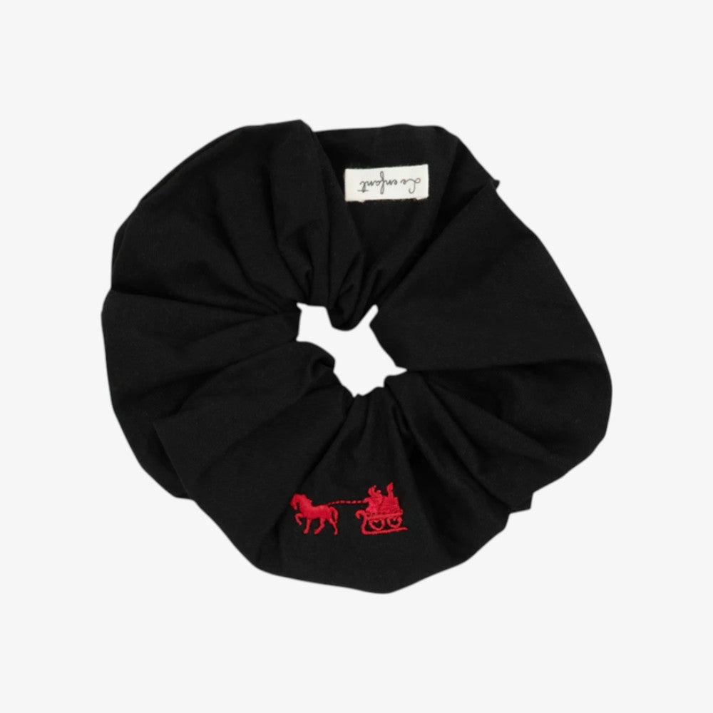 Petite Epopee Scrunchie - Navy