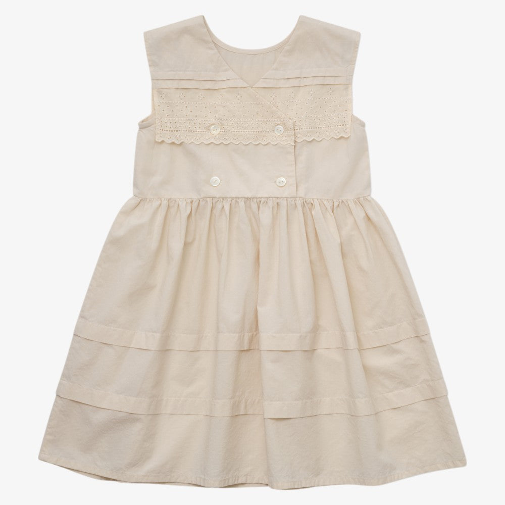 Lemecy Dress - Cream Beige