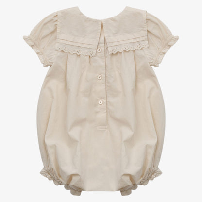 Lemecy Romper - Cream Beige