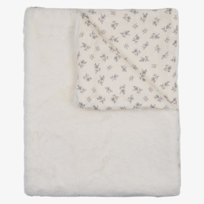 Blossom Fur Blanket - Powder
