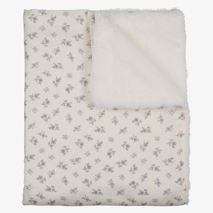 Blossom Fur Blanket - Powder