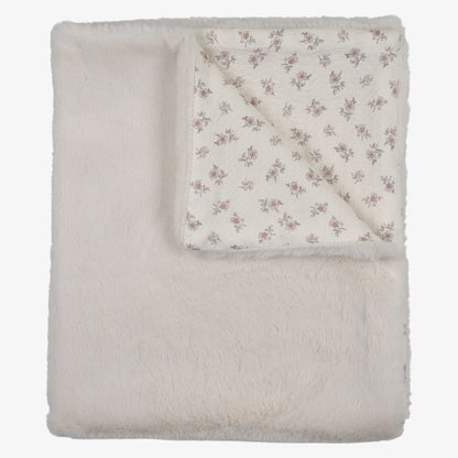 Blossom Fur Blanket - Rose