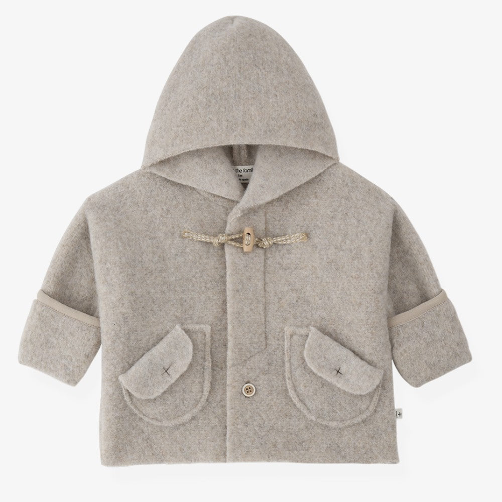 Hooded Jacket - Beige