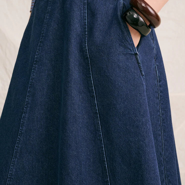 Lisa Skirt - Blue Jean