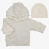 Leaf Trail Jacket - Cream & Blue