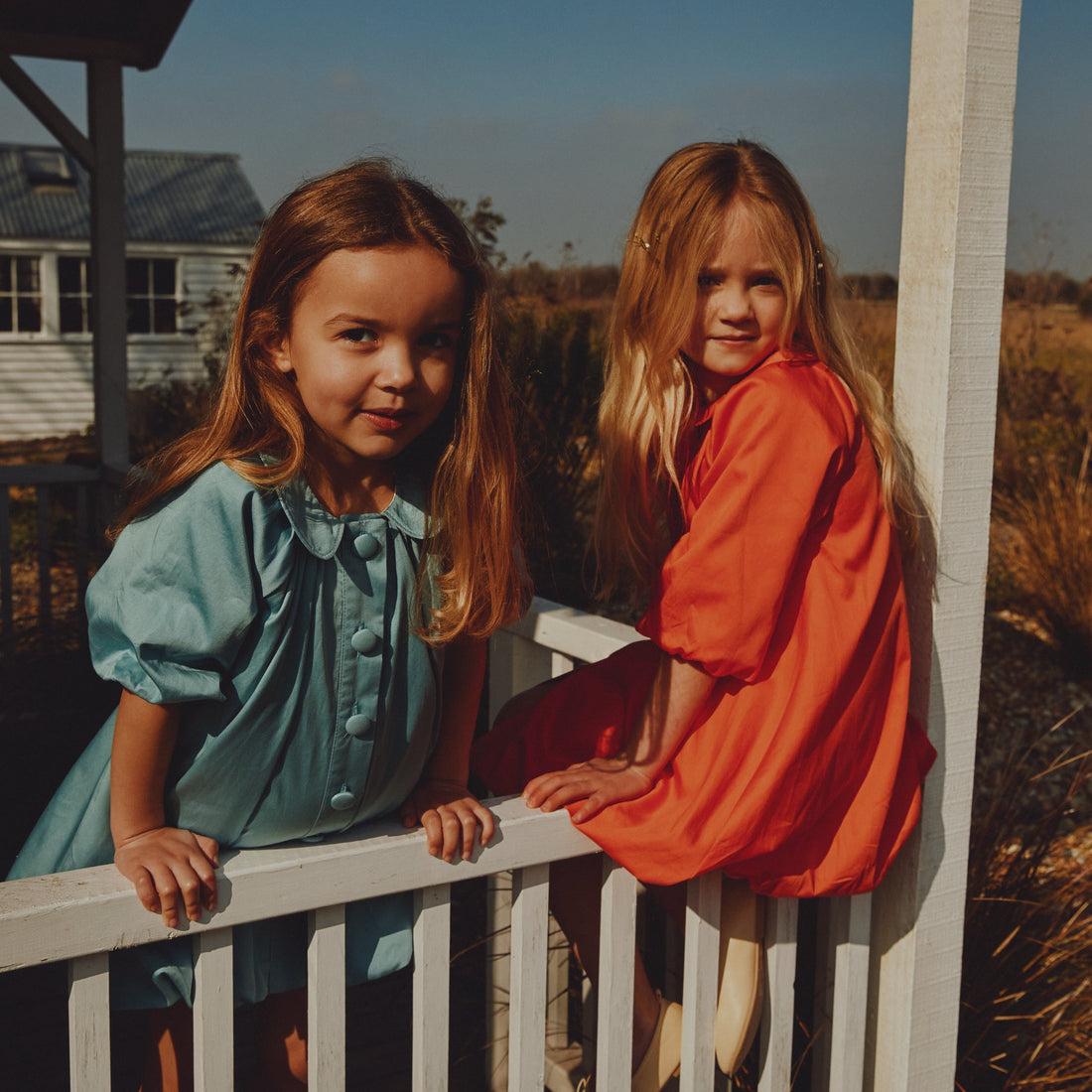Bubble Dress - Coral