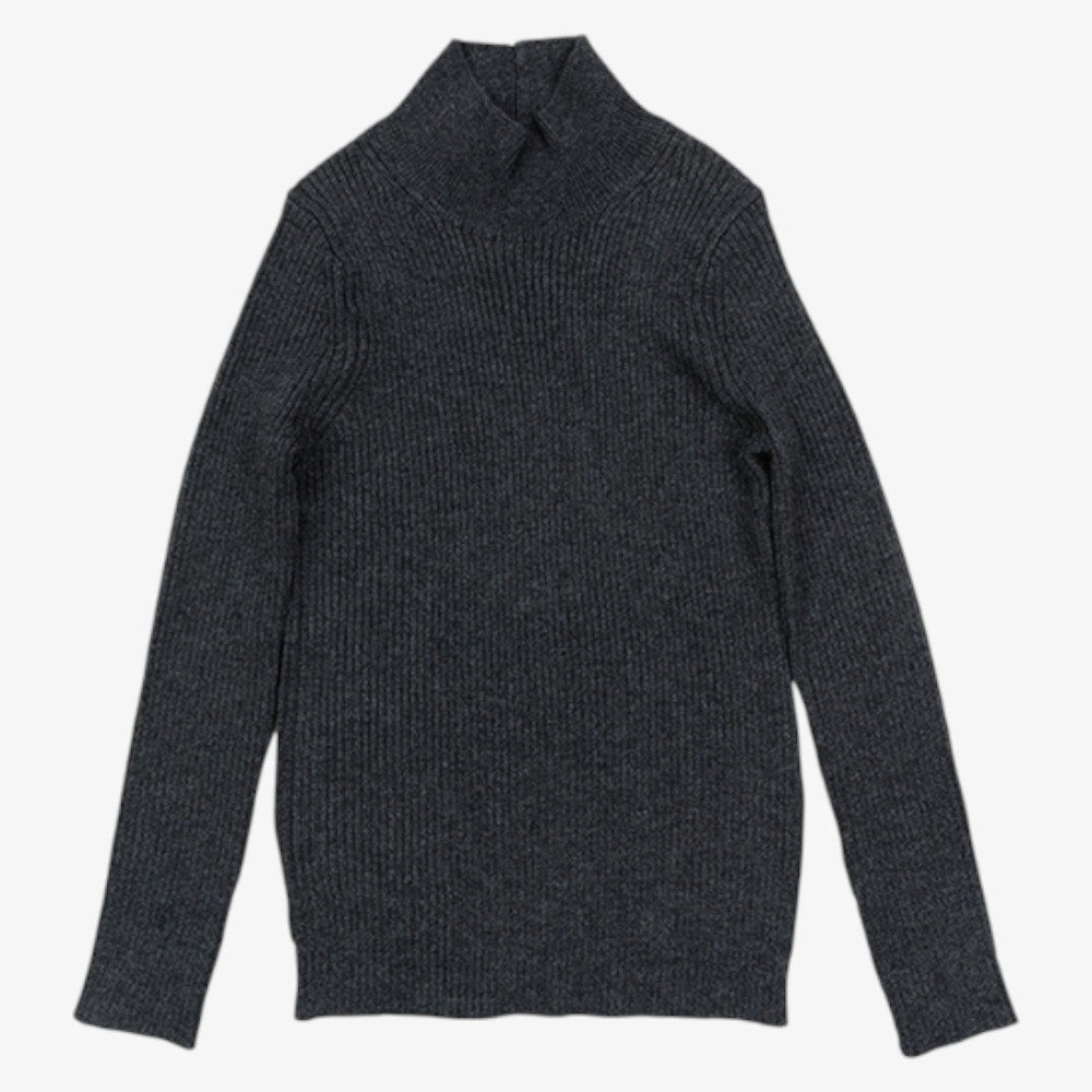 Dean Basic Turtleneck - Charcoal