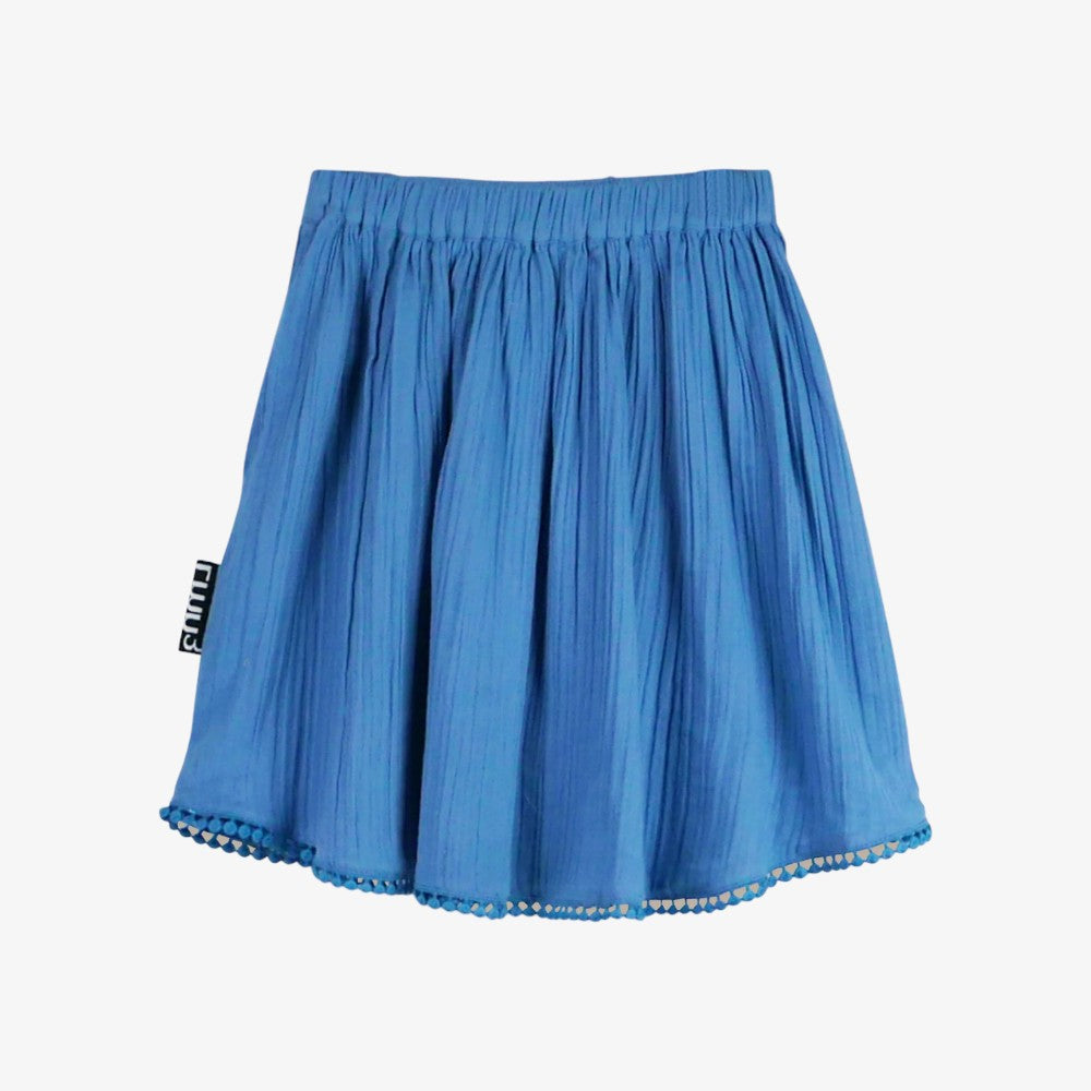 Lmn3 Gathered Skirt - Blue