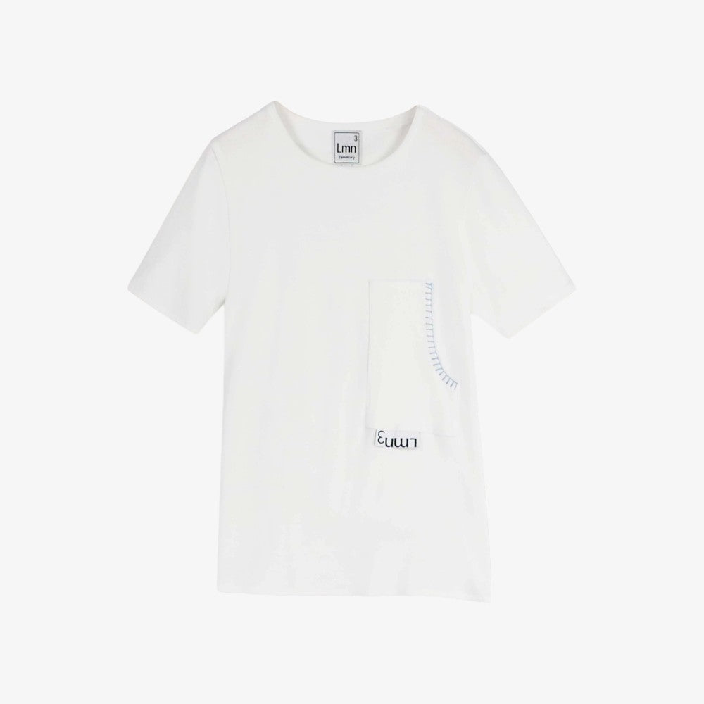 Lmn3 Pocket T-Shirt - Natural White