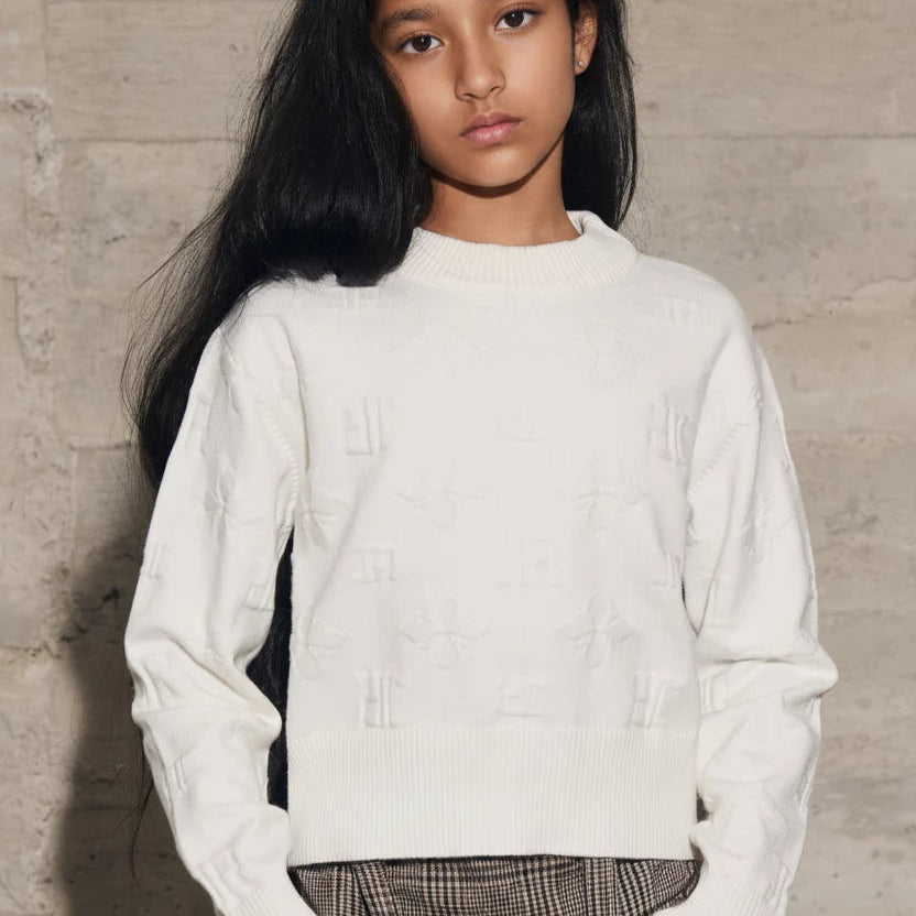 Logo Turtleneck - Offwhite