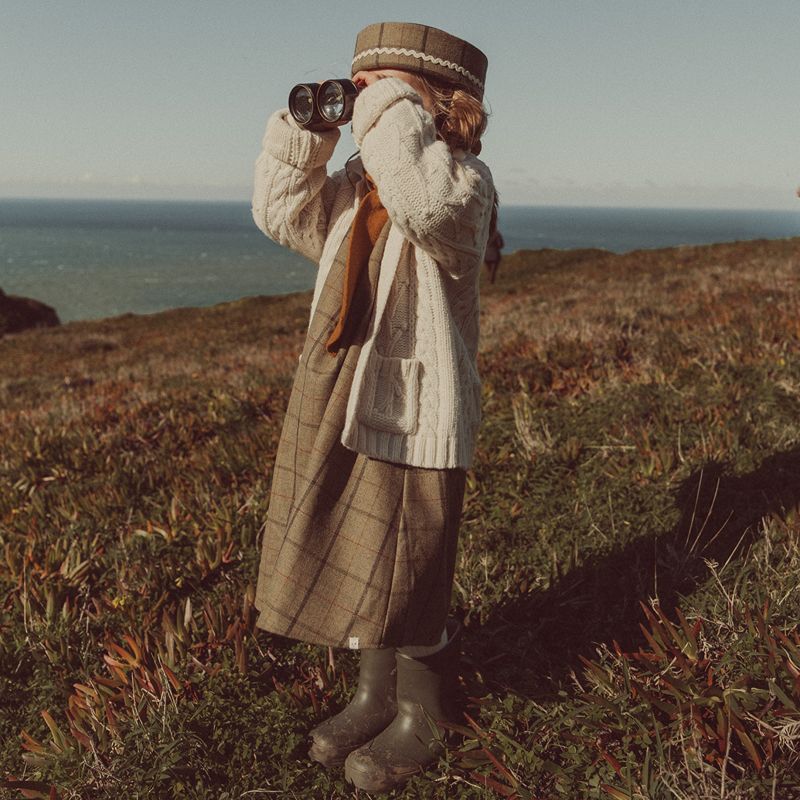 Sophie Tartan Dress - Green