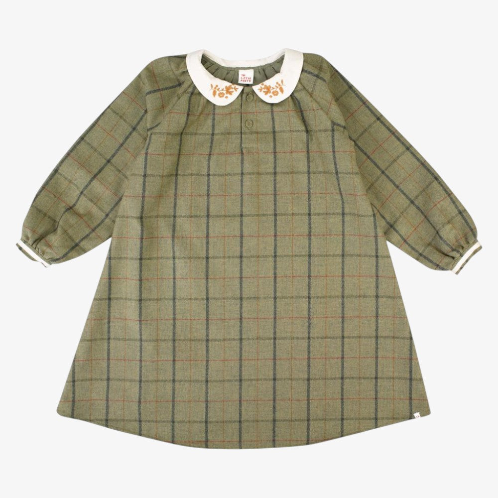 Sophie Tartan Dress - Green