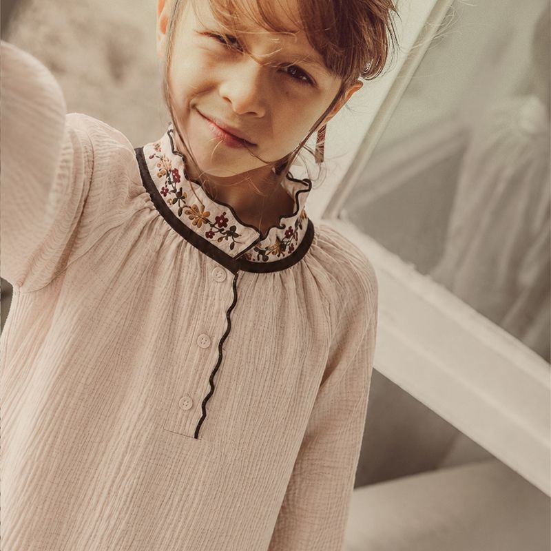 Carmo Dress - Powder Rose
