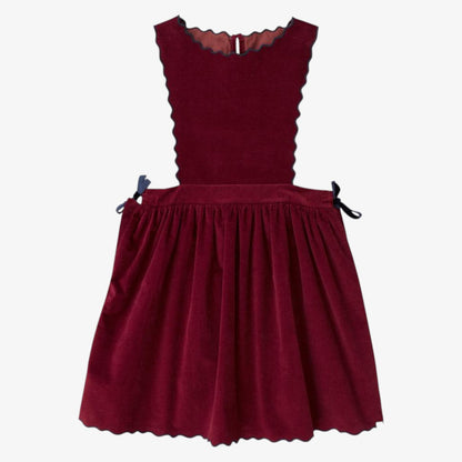 Concha Velvet Jumper - Red Wine